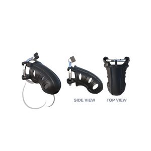 HARDCORE SILICONE COCK BLOCKER BLACK - ΚΛΟΥΒΙ ΠΕΟΥΣ ΜΑΥΡΟ - Image 5