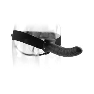 FETISH FANTASY SERIES 20cm HOLLOW STRAP-ON BLACK - ΣΤΡΑΠΟΝ 20εκ ΚΟΥΦΙΟ ΜΑΥΡΟ - Image 5
