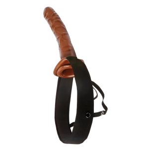 FETISH FANTASY SERIES 25cm CHOCOLATE DREAM HOLLOW - ΣΤΡΑΠΟΝ 25εκ ΚΟΥΦΙΟ ΚΑΦΕ - Image 4