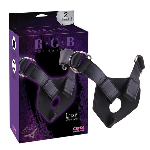CHISA LUXE HARNESS SILICONE BLACK
