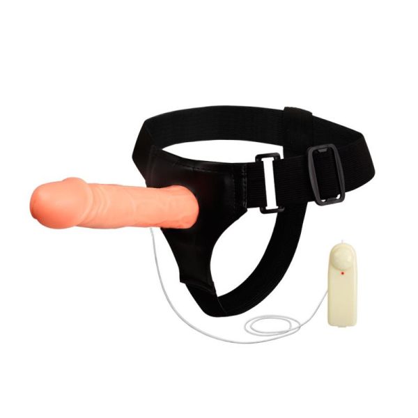 BAILE STRAP-ON WITH HOLLOW DILDO JESSICA 18 CM
