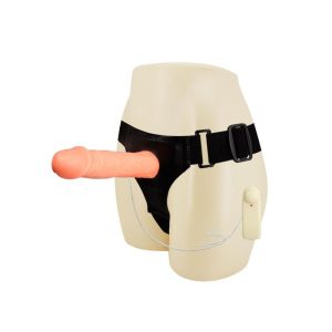 BAILE STRAP-ON WITH HOLLOW DILDO JESSICA FLESH 18cm - ΣΤΡΑΠΟΝ 18cm ΚΟΥΦΙΟ ΜΕ ΔΟΝΗΣΗ - Image 5