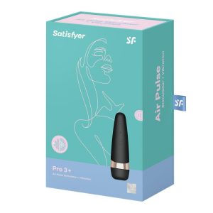 SATISFYER PRO 3+ VIBRATION - ΑΝΑΡΡΟΦΗΤΗΣ ΚΛΕΙΤΟΡΙΔΑΣ ΜΕ ΔΟΝΗΣΗ USB - Image 7