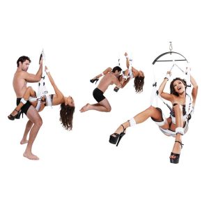 FETISH FANTASY SERIES BONDAGE SWING WHITE - ΕΡΩΤΙΚΗ ΚΟΥΝΙΑ ΑΣΠΡΗ - Image 4