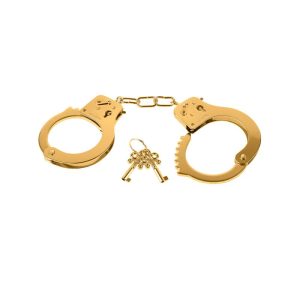 FETISH FANTASY GOLD FETISH FANTASY GOLD METAL CUFFS GOLD - ΧΕΙΡΟΠΕΔΕΣ ΜΕΤΑΛΛΙΚΕΣ ΧΡΥΣΕΣ - Image 4