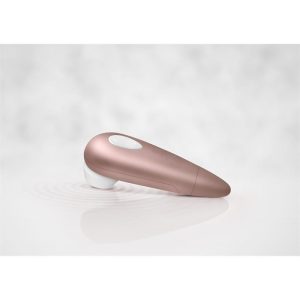 SATISFYER 1 NEXT GEN LIGHT GOLD - ΑΝΑΡΡΟΦΗΤΗΣ ΚΛΕΙΤΟΡΙΔΑΣ ΜΕ ΔΟΝΗΣΗ - Image 3