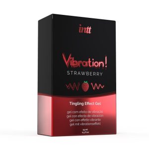 INTT LIQUID VIBRATOR WARM EFFECT AROMA STRAWBERRY 15ml - ΔΙΕΓΕΡΤΙΚΟ ΘΕΡΜΑΝΤΙΚΟ ΜΕ ΓΕΥΣΗ ΦΡΑΟΥΛΑ - Image 3