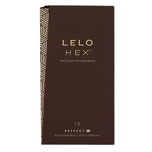 LELO HEX CONDOMS XL 12 UNITS