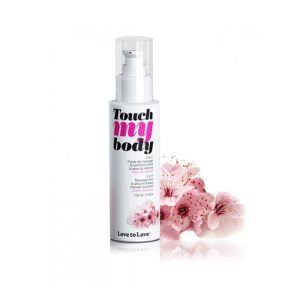 MASSAGE OIL TOUCH MY BODY CHERRY BLOSSOM AROMA