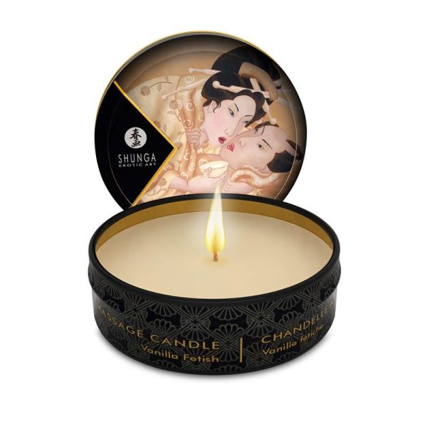 SHUNGA MINI CANDLE FOR MASSAGE VANILLA 30ml
