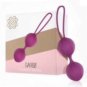 ENGILY ROSS LEIGH DOUBLE KEGEL BALL SILICONE PURPLE