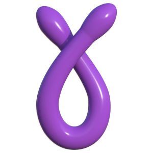 CLASSIX DOUBLE DILDO WHAMMY PURPLE 44cm - ΟΜΟΙΩΜΑ ΠΕΟΥΣ ΔΙΠΛΟ ΜΩΒ 44εκ - Image 6