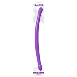 CLASSIX DOUBLE DILDO WHAMMY PURPLE 44cm - ΟΜΟΙΩΜΑ ΠΕΟΥΣ ΔΙΠΛΟ ΜΩΒ 44εκ - Image 3
