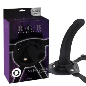 CHISA HARNESS BEND OVER FOR BEGINNER SILICONE BLACK 15cm