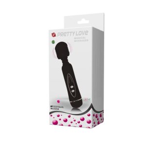 PRETTYLOVE MAGIC MASSAGER BLACK - ΔΟΝΗΤΗΣ ΜΑΣΑΖ ΜΑΥΡΟ - Image 4