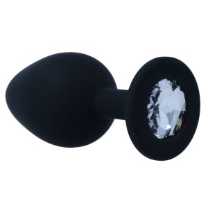 INTENSE SHELKI MEDIUM ANAL PLUG BLACK 8cm - Image 3