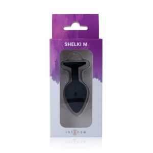 INTENSE SHELKI MEDIUM ANAL PLUG BLACK 8cm - Image 5