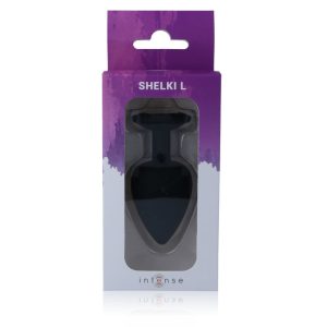 INTENSE SHELKI LARGE ANAL PLUG BLACK 9cm - Image 4