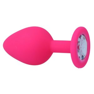 INTENSE SHELKI MEDIUM ANAL PLUG HOT PINK 8cm - Image 3
