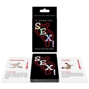 KHEPER GAMES SEXUAL POSITION CARDS A YEAR OF SEX!