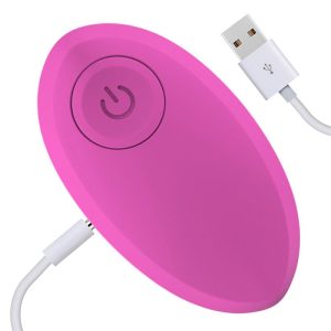 VIBRATING EGG WITH REMOTE CONTROL ODISE USB SILICONE PINK - Image 5