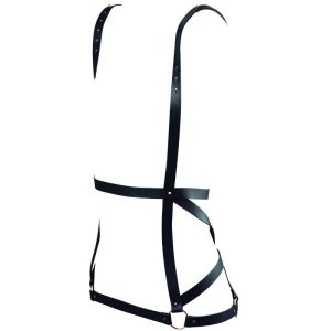 BIJOUX INDISCRETS MAZE ARROW DRESS HARNESS - BLACK - Image 3