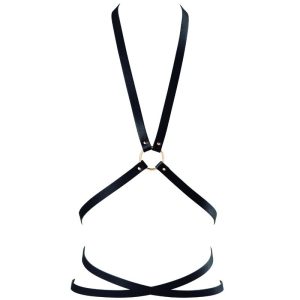 BIJOUX INDISCRETS MAZE MULTI-WAY HARNESS BLACK - Image 3