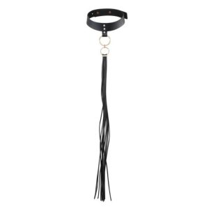 BIJOUX INDISCRETS MAZE TASSEL CHOKER BLACK - Image 3