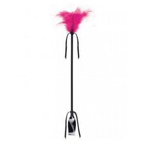 SECRET PLAY FUCHSIA DUSTER AND RIDING CROP