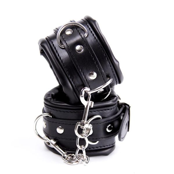1-ankle-cuffs-black FETISH ADDICT ANKLECUFFS BLACK