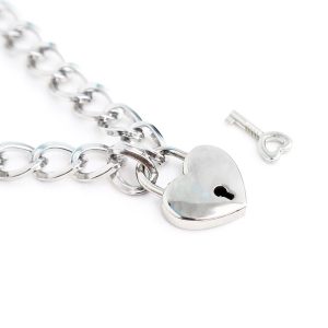FETISH ADDICT COLLAR WITH METAL LOCK SIZE M 44cm - ΜΕΤΑΛΛΙΚΟ ΚΟΛΑΡΟ ΜΕ ΚΛΕΙΔΑΡΙΑ - Image 6