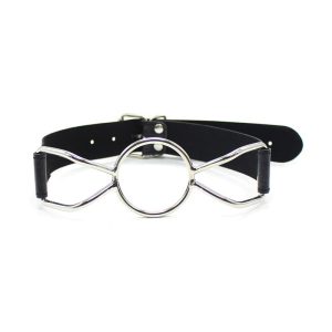 FETISH ADDICT METAL O RING BALL GAG 4.5cm - ΦΙΜΩΤΡΟ ΜΕ ΔΑΚΤΥΛΙΟ - Image 7