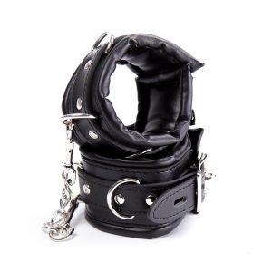 FETISH ADDICT ANKLECUFFS BLACK - ΠΟΔΟΠΕΔΕΣ ΜΑΥΡΕΣ - Image 5