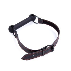 FETISH ADDICT BONE GAG ADJUSTABLE SILICONE BLACK - ΦΙΜΩΤΡΟ ΣΕ ΣΧΗΜΑ ΚΟΚΚΑΛΟΥ - Image 3