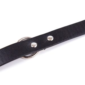 FETISH ADDICT COLLAR WITH BELL ADJUSTABLE BLACK 43cm - ΚΟΛΑΡΟ ΜΕ ΚΟΥΔΟΥΝΑΚΙ ΜΑΥΡΟ - Image 6
