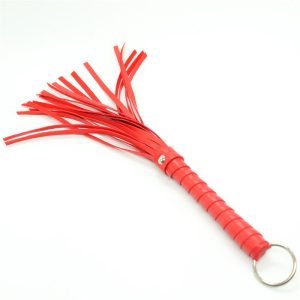 FETISH ADDICT MINI FLOGGER RED 28cm - ΜΙΝΙ ΜAΣΤΙΓΙΟ ΚΟΚΚΙΝΟ - Image 3
