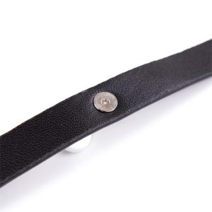 FETISH ADDICT COLLAR WITH BELL ADJUSTABLE BLACK 43cm - ΚΟΛΑΡΟ ΜΕ ΚΟΥΔΟΥΝΑΚΙ ΜΑΥΡΟ - Image 4