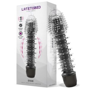LATETOBED EVAN MULTI-SPEED VIBE BLACK 16.5cm - Image 4