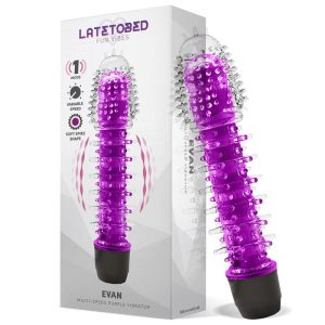 LATETOBED EVAN MULTI-SPEED VIBE PURPLE 16.5cm - Image 4