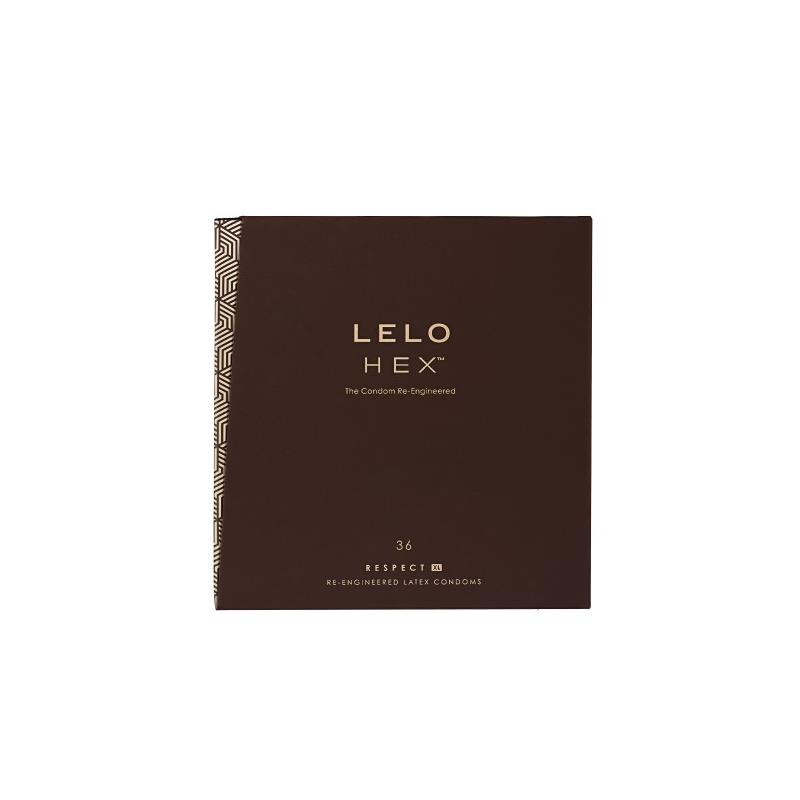 LELO HEX RESPECT XL CONDOMS 36 PACK