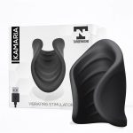 TARDENOCHE KAMARIA VIBRATING STIMULATOR SILICONE USB BLACK