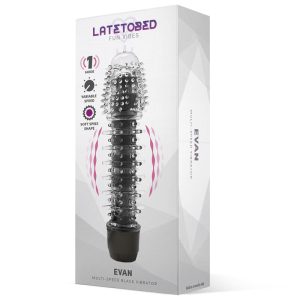 LATETOBED EVAN MULTI-SPEED VIBE BLACK 16.5cm - Image 3