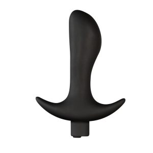 TARDENOCHE LEVER VIBRATING USB SILICONE ANAL PLUG BLACK 12cm - Image 6