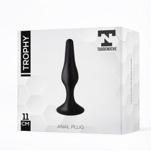 TARDENOCHE TROPHY ANAL PLUG SILICONE BLACK 11cm - Image 3