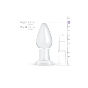 GILDO GLASS BUTTPLUG No.24 9.9cm - Image 7