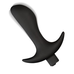 TARDENOCHE LEVER VIBRATING USB SILICONE ANAL PLUG BLACK 12cm - Image 5