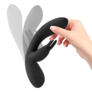TARDENOCHE NOIR USB LIQUID SILICONE VIBE BLACK 19.4cm - Image 5