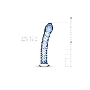 GILDO GLASS DILDO No.5 18cm - Image 5