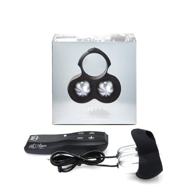 HOT OCTOPUSS STIMULATOR JETT TREBLE AND BASS TECHNOLOGY BLACK
