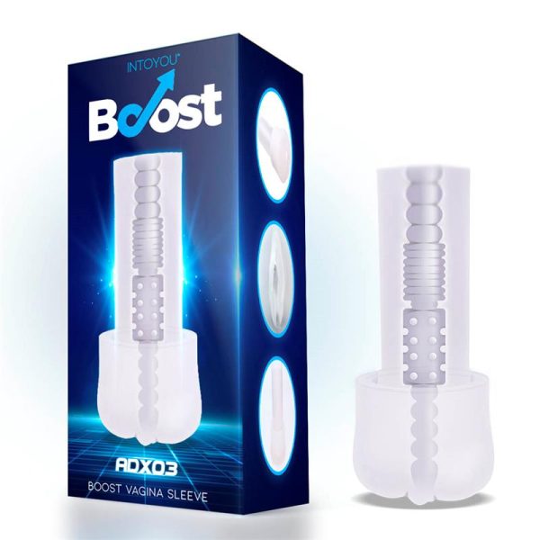 1-realistic-vagina-large-sleeve-adx03 BOOST PUMPS REALISTIC VAGINA LARGE SLEEVE ADX03